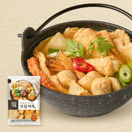 삼진어묵 오동통 모듬어묵 700g 2개