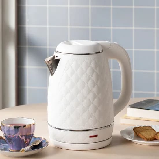 슈레츠 스테인레스 무선 전기포트 1.5L VMK-PO5WGA, 화이트, 1개