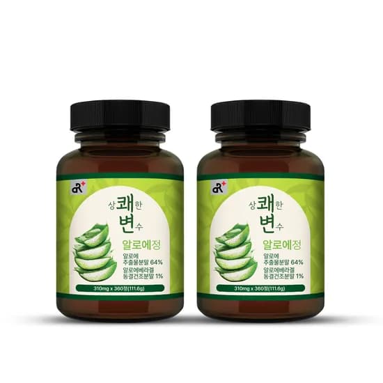 두리농산 상쾌한 변비 알로에정 360정 2개 37,000원