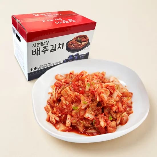 슬라이스김치 볶음용 다진김치 10kg 1개