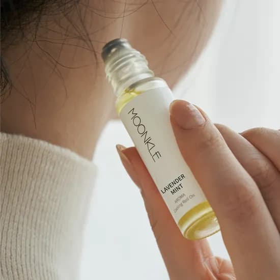 뭉클 아로마 쿨링 롤온 에센셜 오일 야몽 스틱 단품, 라벤더 민트, 10ml, 1개 + 로즈마리 민트, 10ml, 1개
