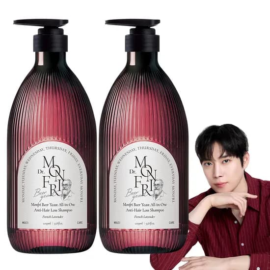 먼프리 맥주효모 탈모 증상 완화 샴푸 프렌치 라벤더 1.059L 2개 19,900원