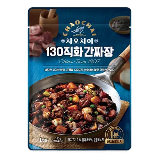 차오차이 130직화 간짜장 180g 10개
