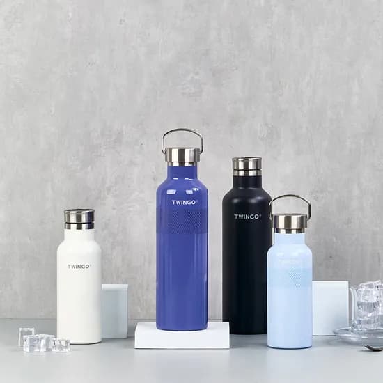 TWINGO 트윙고 보온보냉병, 파운드블루, 500ml, 1개