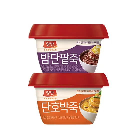동원 양반 밤단팥죽 285g 6개 외 1종