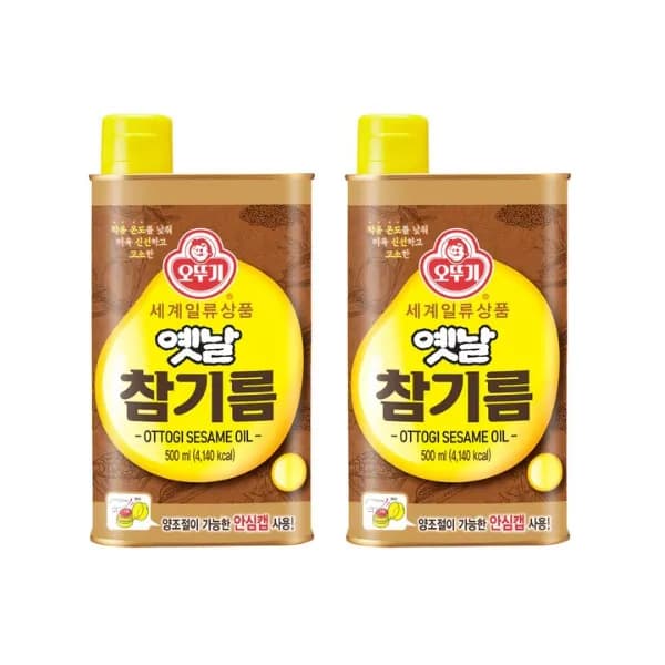 오뚜기 옛날 참기름 450ml 2병