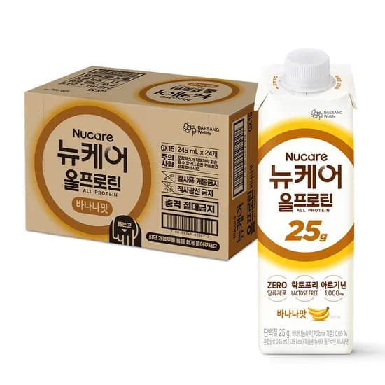 뉴케어 올프로틴 바나나맛 245ml 24팩