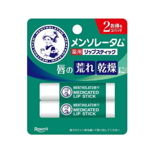 로토 멘소래담 립밤 XD, 4g 2개입, 1개