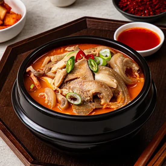 선비찬 얼큰이 돼지국밥 600g 4개