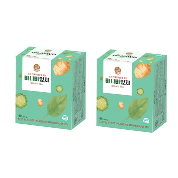송원 바나바잎차 52g 40개입 2개
