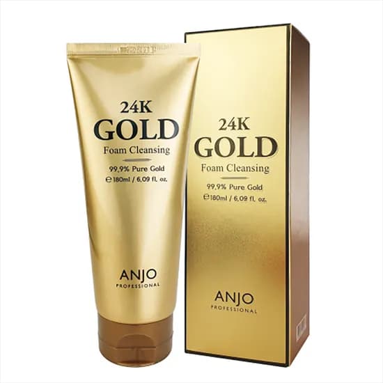 앙쥬 24K 골드 폼 클렌징 100ml 5개