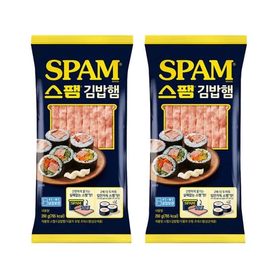 CJ제일제당 스팸 김밥햄 260g 2개