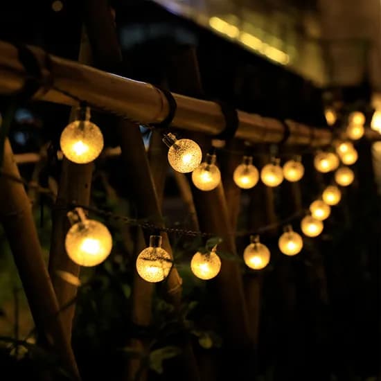 태양광 LED 30구 조명등, 화이트