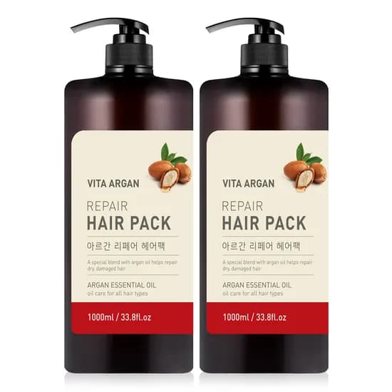 비타 아르간 리페어 헤어팩 1000ml 2개
