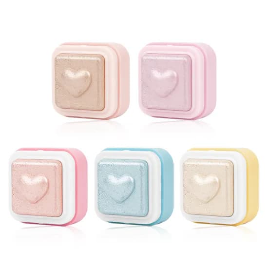 레드밤 컬러그램 밀크 영롱 하트라이터, 02호 콩닥핑크, 2.2g, 1개