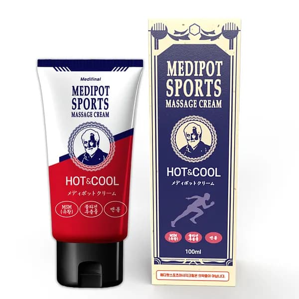 메디팟 스포츠 마사지 크림 HOT&COOL 1개