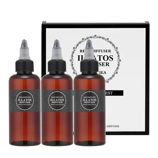 일라토스 고농축 차량용 디퓨저 로즈가든 100ml 3개