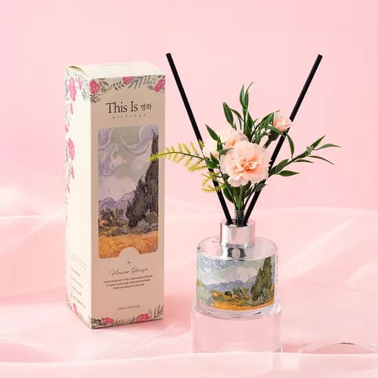 디스이즈 명화 디스이즈 디퓨저, 꽃집 생화향 플라워하우스, 120ml, 1개
