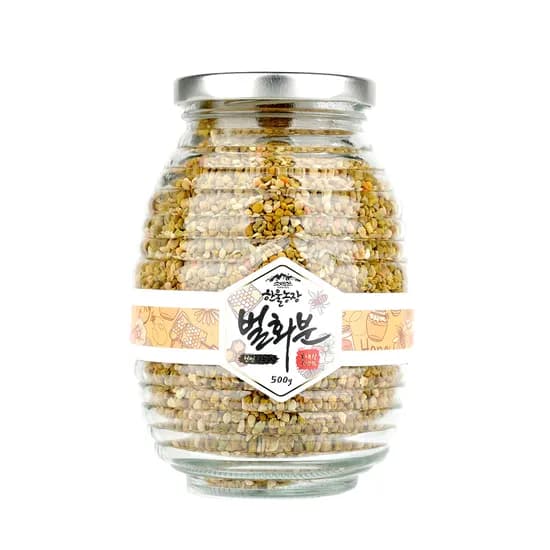 소백산 한울농장 국내산 벌화분 비폴렌 500g 1병