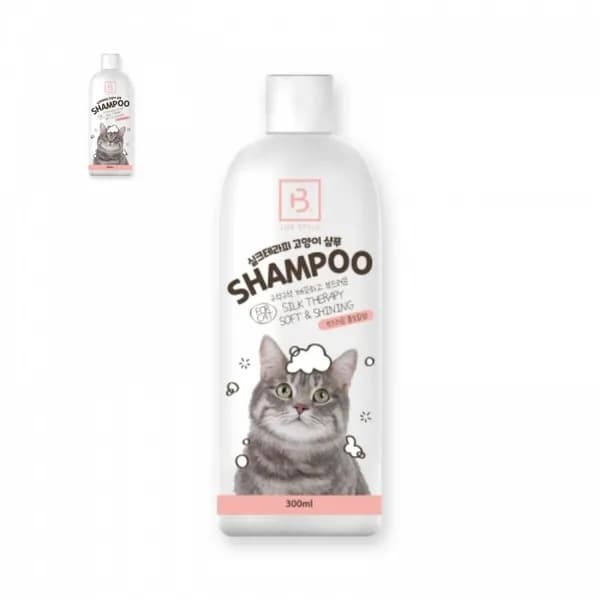브리더랩 실크테라피 고양이 샴푸 300ml 1개 10,100원