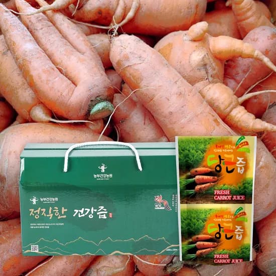 농부건강농원 정직한 당근즙 100ml 30포 1개