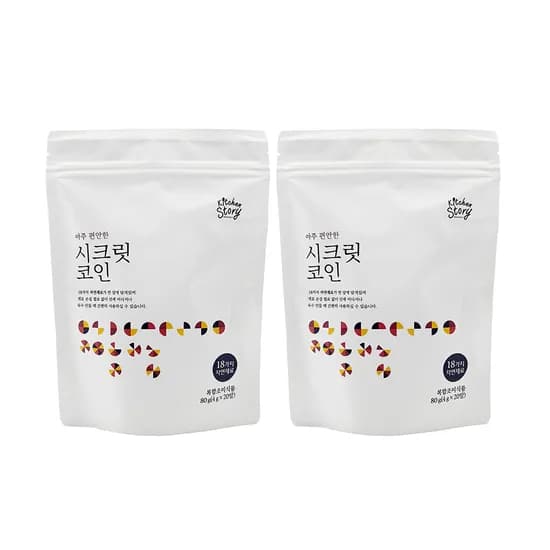빅마마 시크릿코인 4g 20알 2개