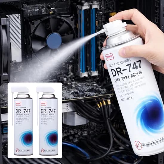 청소반장 먼지제거제 DR-747, 2개
