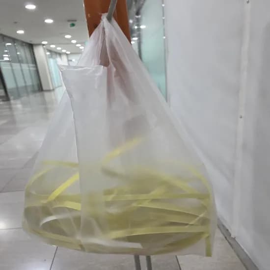 반투명 손잡이 재활용 비닐봉투 75L 40장