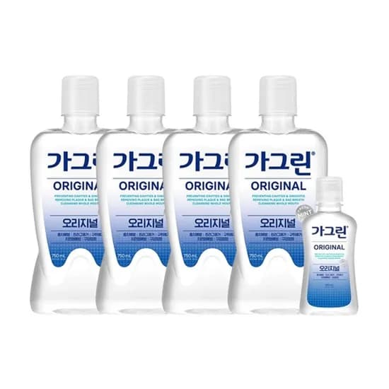 동아제약 가그린, 오리지널, 750ml, 4개