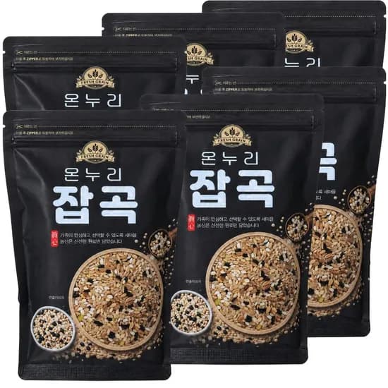 새마을농산 혼합잡곡 17곡, 500g, 6개