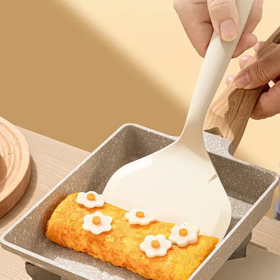 에어로에디션즈 와이드 실리콘 뒤집개, 아이보리, 1개