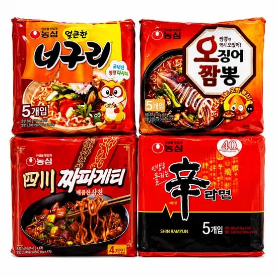 농심 신라면 5개 외 3종