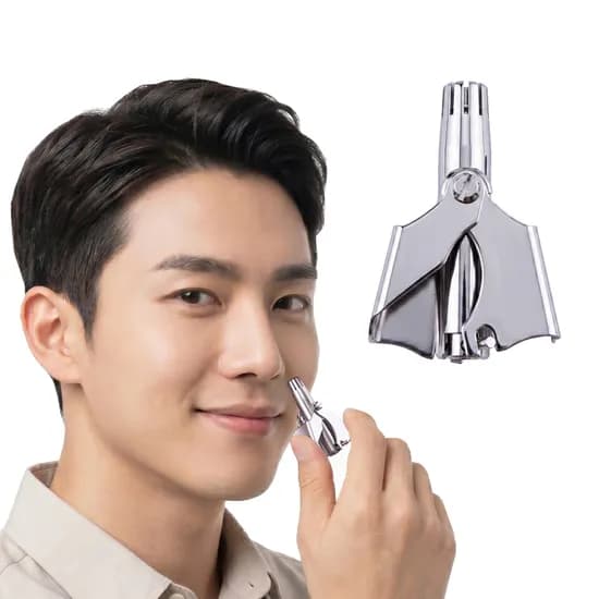 퓨어 머신 순수 기계식 코털 정리기, 실버, 1개