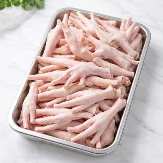발톱제거 뼈있는 수입산 닭발, 2kg, 1팩