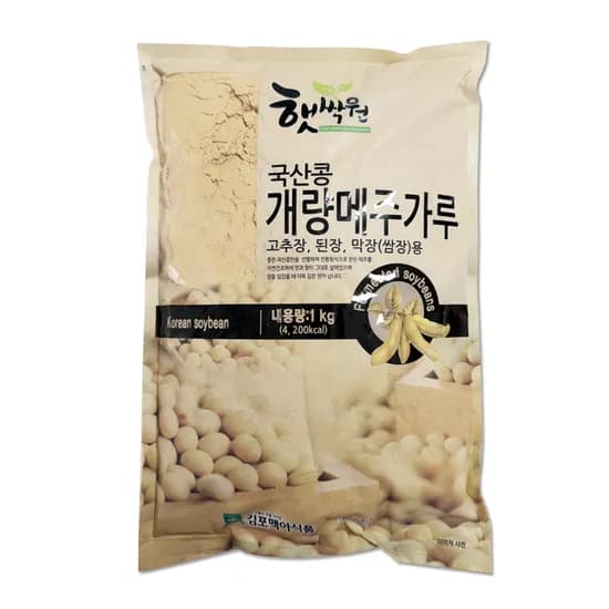 국산콩 개량메주가루 1kg 1개