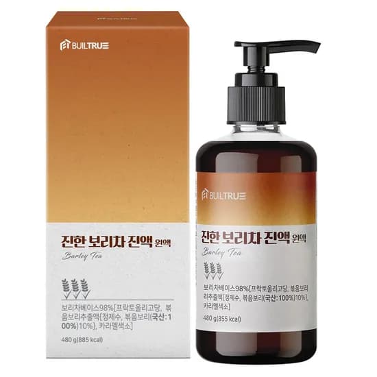 빌트루 진한 보리차 진액 원액, 480g, 1개
