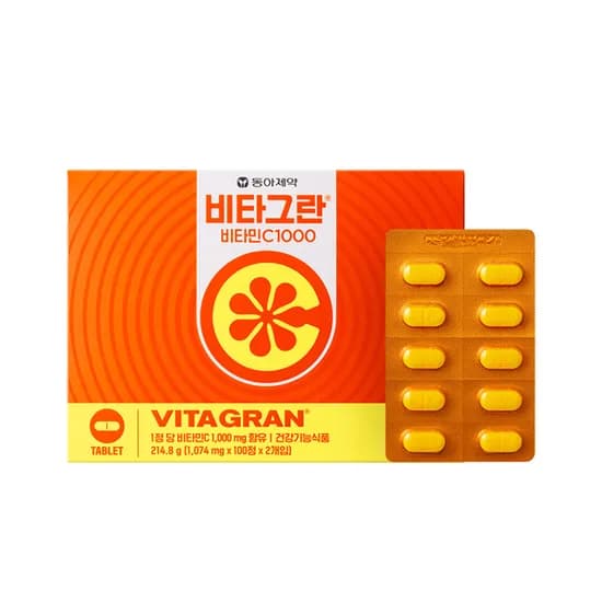 동아제약 비타그란 비타민C 1000 200정 1개