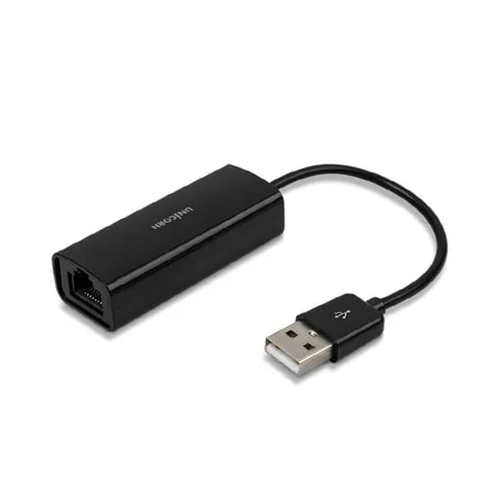 유니콘 USB 유선랜카드, ULAN-200N, A타입, 1개