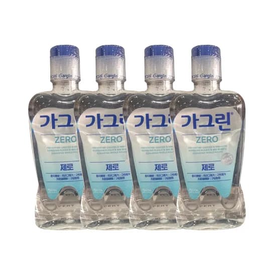 동아제약 가그린 제로 750ml 4개
