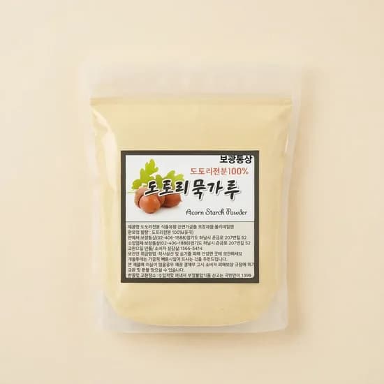 보광통상 도토리묵가루 3kg 1팩