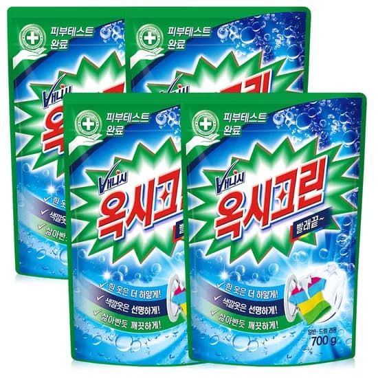 옥시크린 리필형 표백제 700g 5개