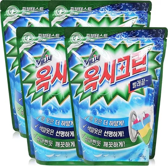 옥시크린 리필형 표백제 1.2kg 5개