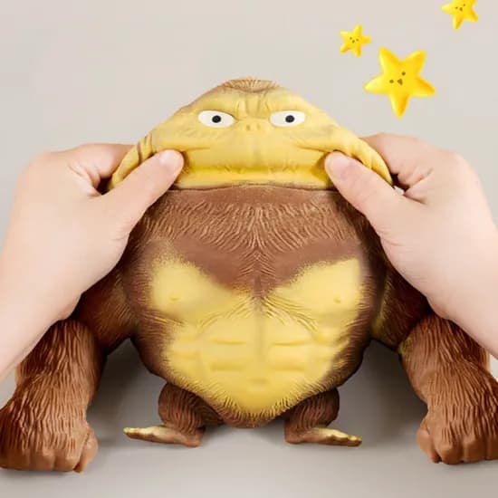 Bookaz 킹콩 고릴라 말랑이, 15cm, 1개