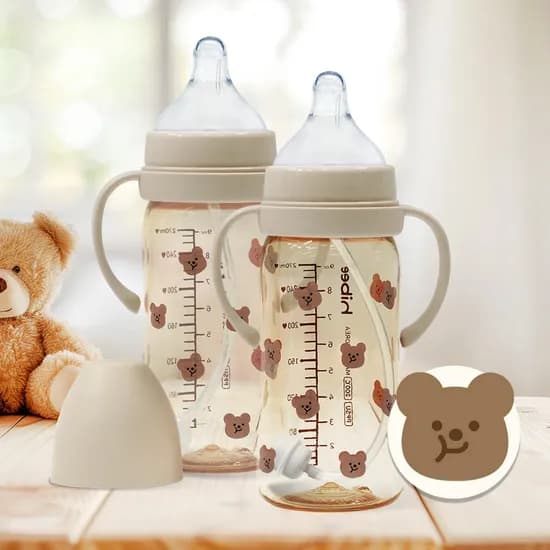 하이비 PPSU 에잇벤트 손잡이 빨대 젖병 샌드 270ml 2개