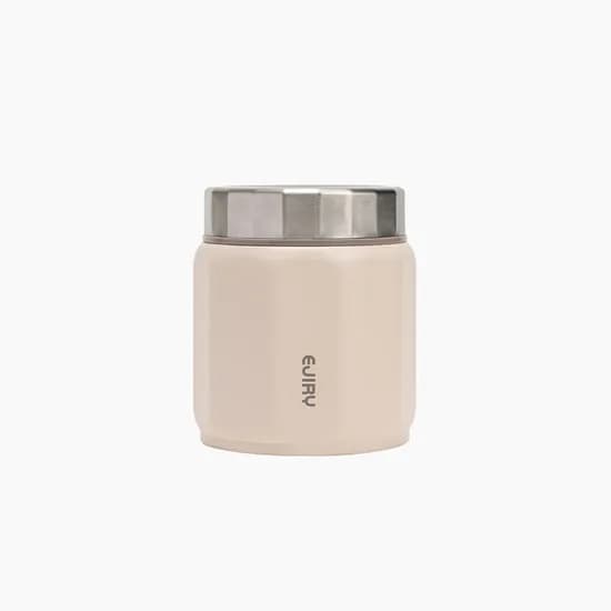 에지리 텐글 스테인리스316 푸드자, 아이보리, 450ml, 1개