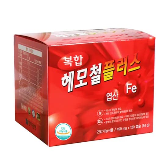 한미양행 복합헤모철플러스 120정 1개