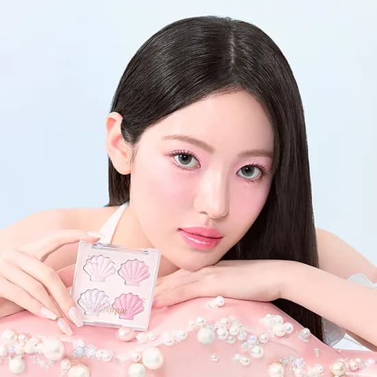 데이지크 샤인 글로이 하이라이터 팔레트 01 트윙클 머메이드 5.6g 1개