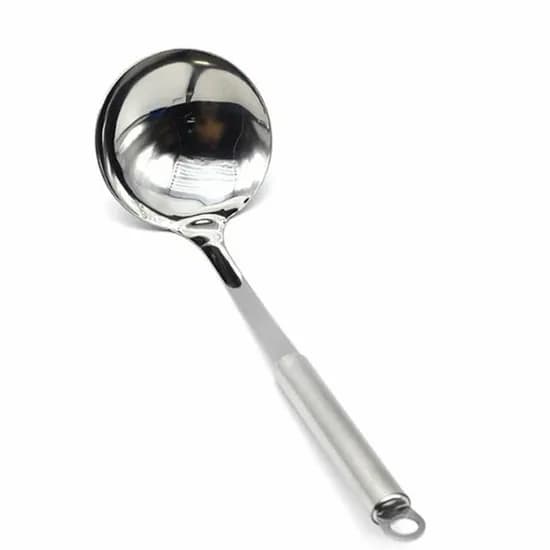 스텐 국자 가정 업소 국자 찌게 전골 국자 특대, 300mm, 1개