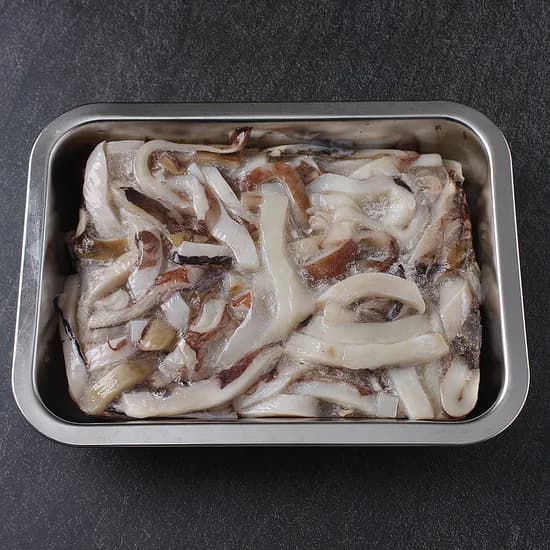 오징어 슬라이스, 냉동, 1kg, 2개