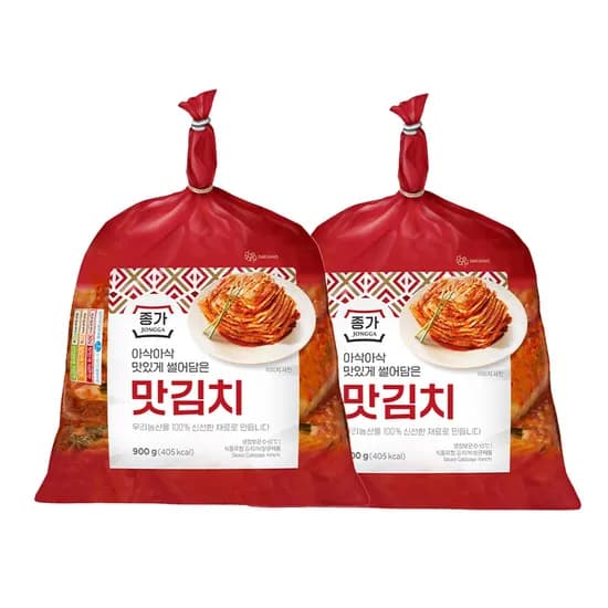 종가 맛김치 900g 2개